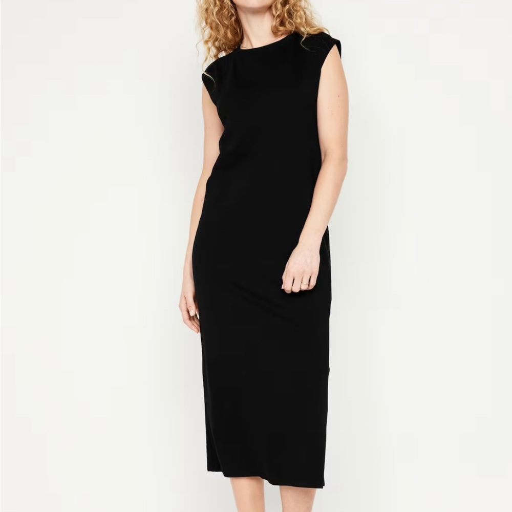 Plus size tall column dress
